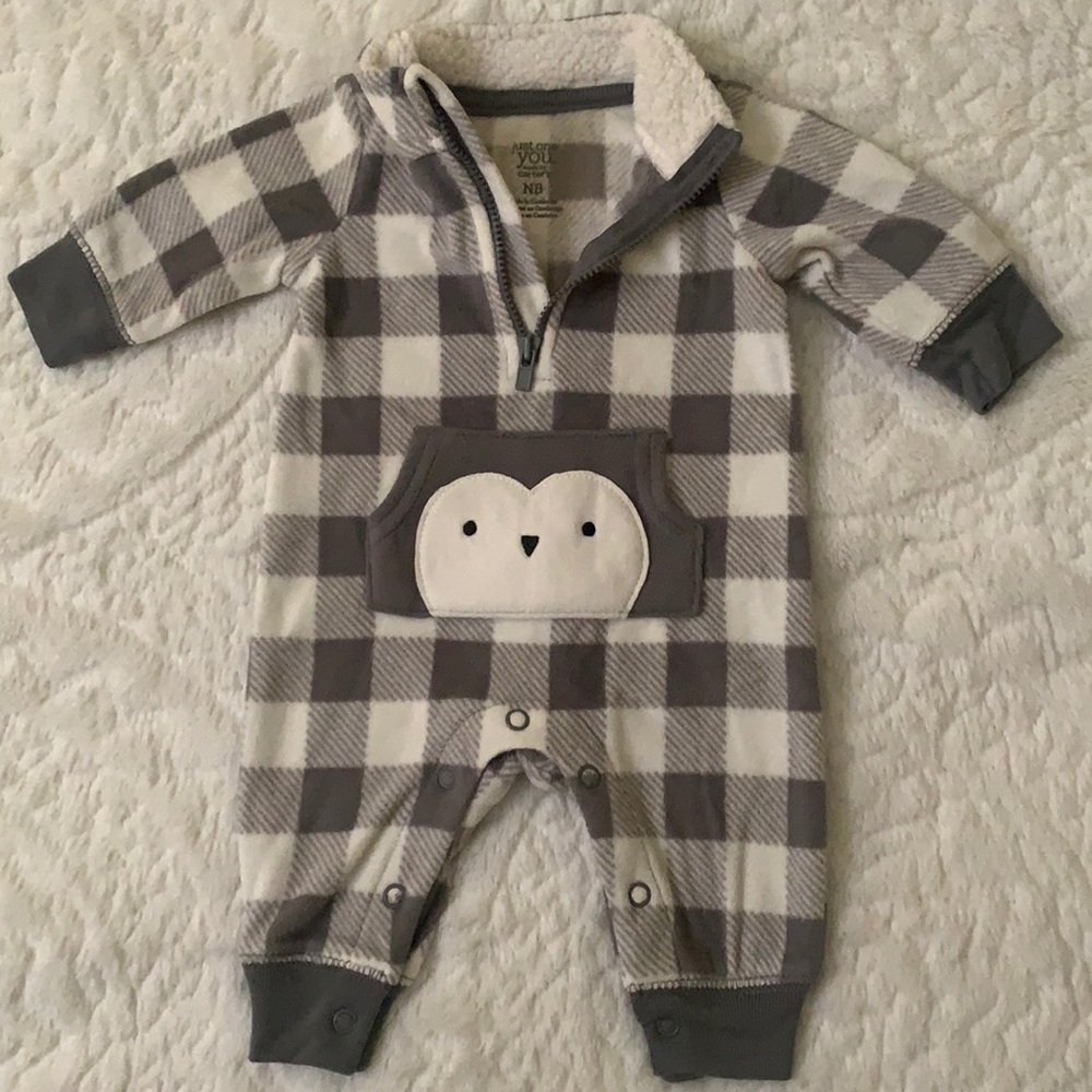 New born baby boy carters one piece